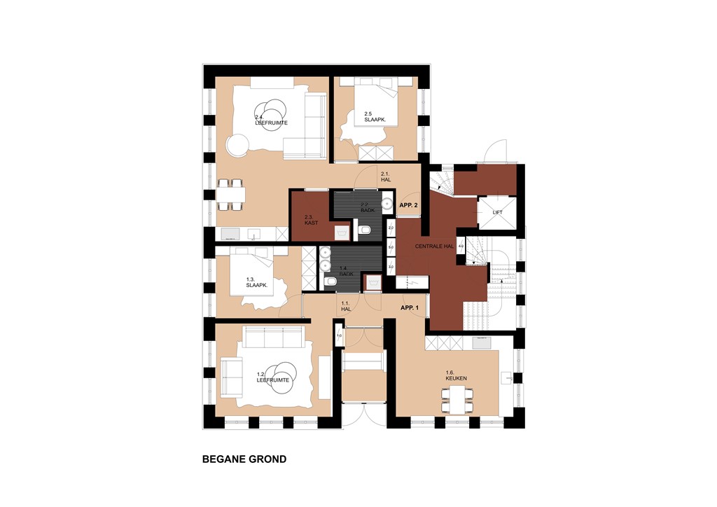 mediumsize floorplan